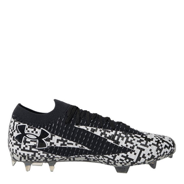 Black/White - Under Armour - Shadow Elite 3 Firm Ground Football Boots