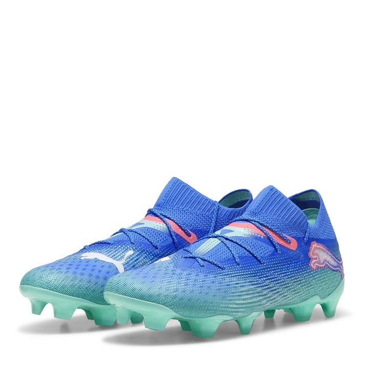 Puma Men's Blue Future  Ultimate Firm Ground Football Boots in Size 7, Sports Direct