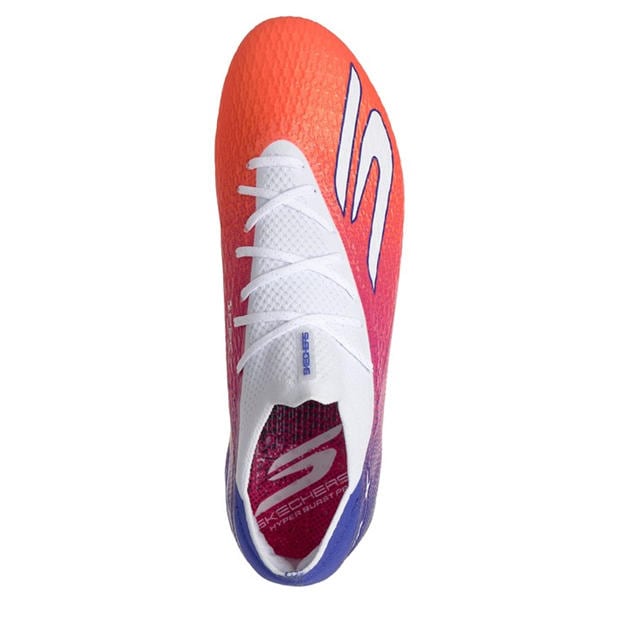 Blue/Pink - Skechers - SKX 2 Elite Adults Firm Ground Football Boots