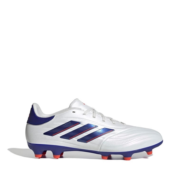 Adidas Men's White Copa Pure 2 League Firm Ground Football Boots - Size 7.5