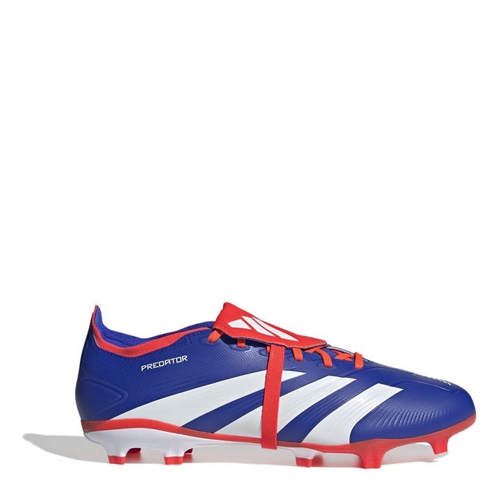 Adidas Men's Blue Predator League Fold-Over Tongue Firm Ground Football Boots in Size 12, Sports Direct