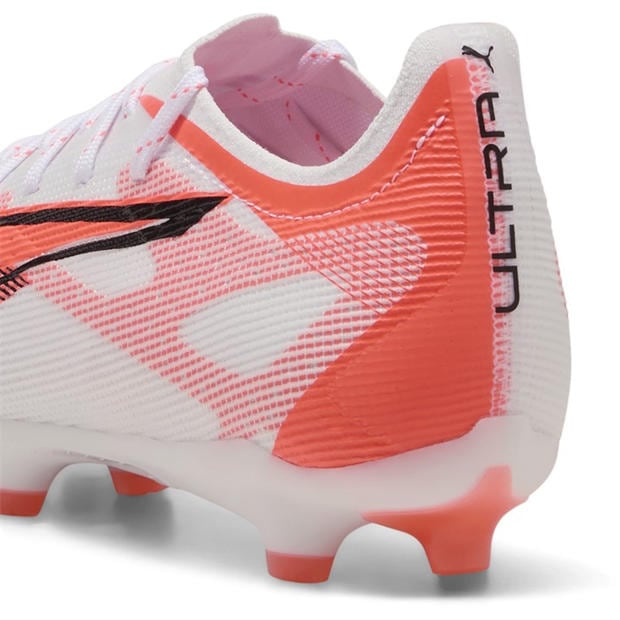 WHITE/RED - Puma - Puma ULTRA 5 PRO FG/ Sn53