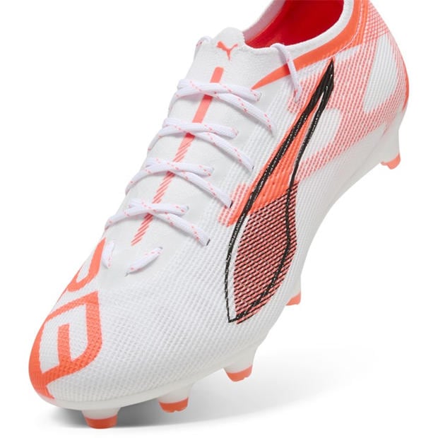 WHITE/RED - Puma - Puma ULTRA 5 PRO FG/ Sn53
