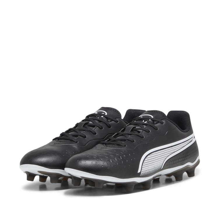 Puma Men's Black King Match Fg/Ag Firm Ground Football Boots in Size 12, Sports Direct