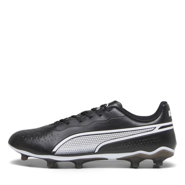 Black/White - Puma - Puma King Match Fg/Ag Firm Ground Football Boots Mens