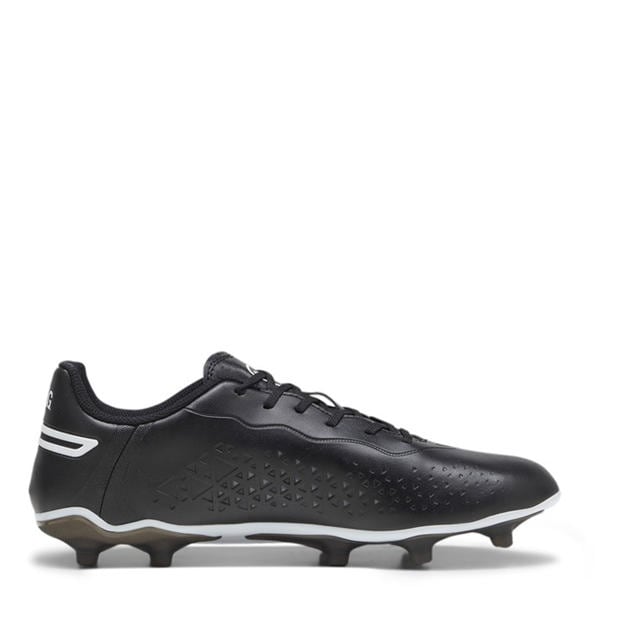 Black/White - Puma - Puma King Match Fg/Ag Firm Ground Football Boots Mens