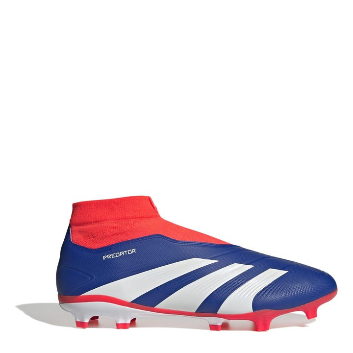 Adidas Unisex Blue Predator League Firm Ground Football Boots Size 12.5
