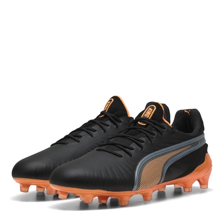 Puma Men's Black King Ultimate Firm Ground Football Boots in Size 6.5, Sports Direct