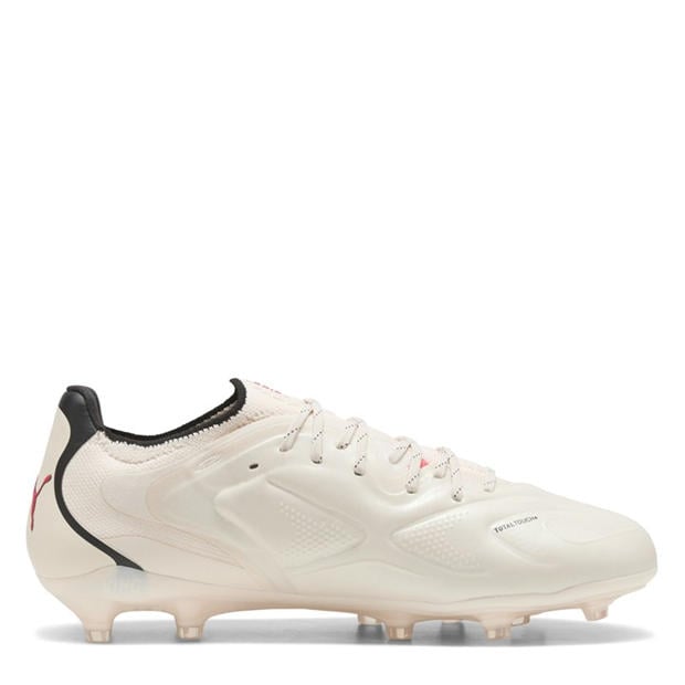 Almond/Red - Puma - Mens PUMA King Ultimate Firm Ground Football Boots