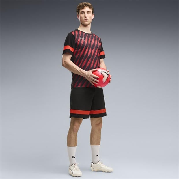 Almond/Red - Puma - Mens PUMA King Ultimate Firm Ground Football Boots