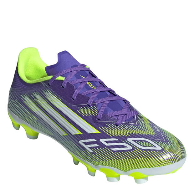 Лилаво/Бяло - adidas - F50 League Multi Ground Football Boots