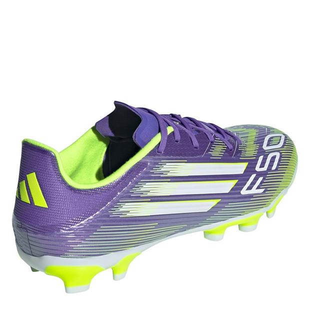 Лилаво/Бяло - adidas - F50 League Multi Ground Football Boots