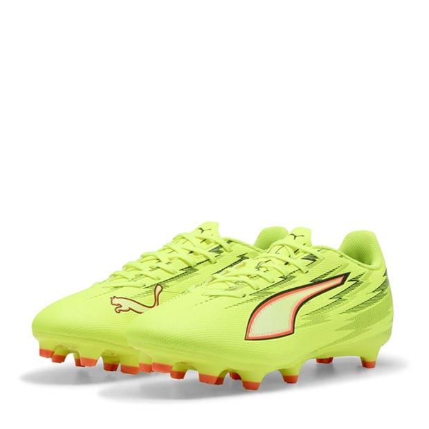 Yellow/Black - Puma - Mens PUMA Ultra 5 Play Firm Ground Football Boots