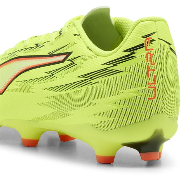 Yellow/Black - Puma - Mens PUMA Ultra 5 Play Firm Ground Football Boots