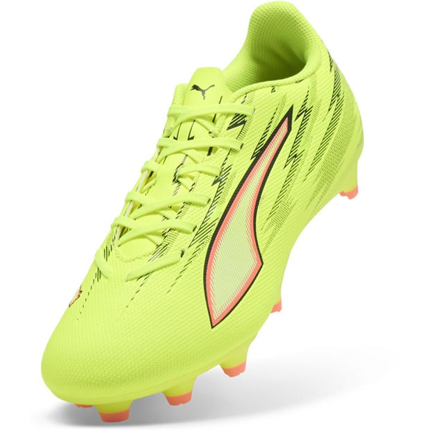 Yellow/Black - Puma - Mens PUMA Ultra 5 Play Firm Ground Football Boots