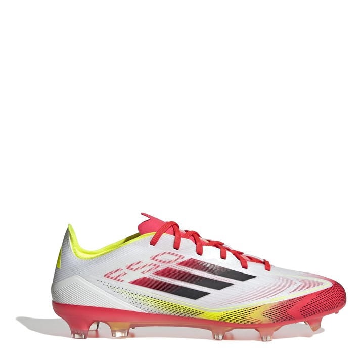 Adidas Men's White F50 Pro Firm Ground Football Boots in Size 9, Sports Direct