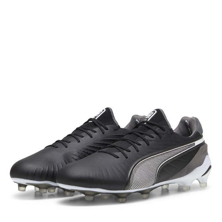 Puma Men's Black King Ultimate Fg/Ag Firm Ground Football Boots in Size 6.5, Sports Direct