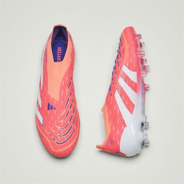 Signal Coral - adidas - Men's Predator Elite Firm Ground Football Boots