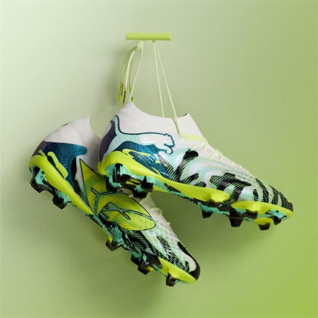 Mint/White - Puma - Future 8 Ultimate Adults Firm Ground Football Boots