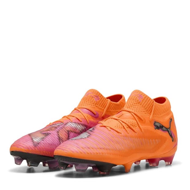 Oranžinė/Juoda - Puma - Future 8 Ultimate Adults Firm Ground Football Boots