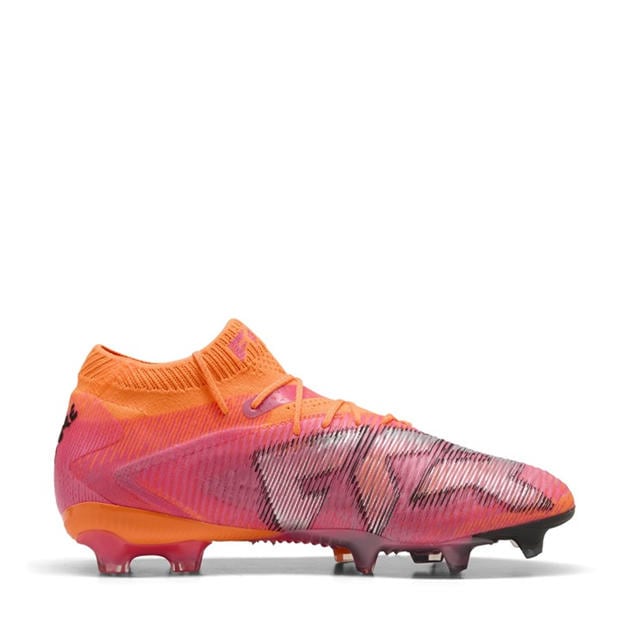 Oranžinė/Juoda - Puma - Future 8 Ultimate Adults Firm Ground Football Boots