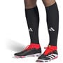 Blk/Wht/SolRed - adidas - Predator League Sock Firm Ground Boots
