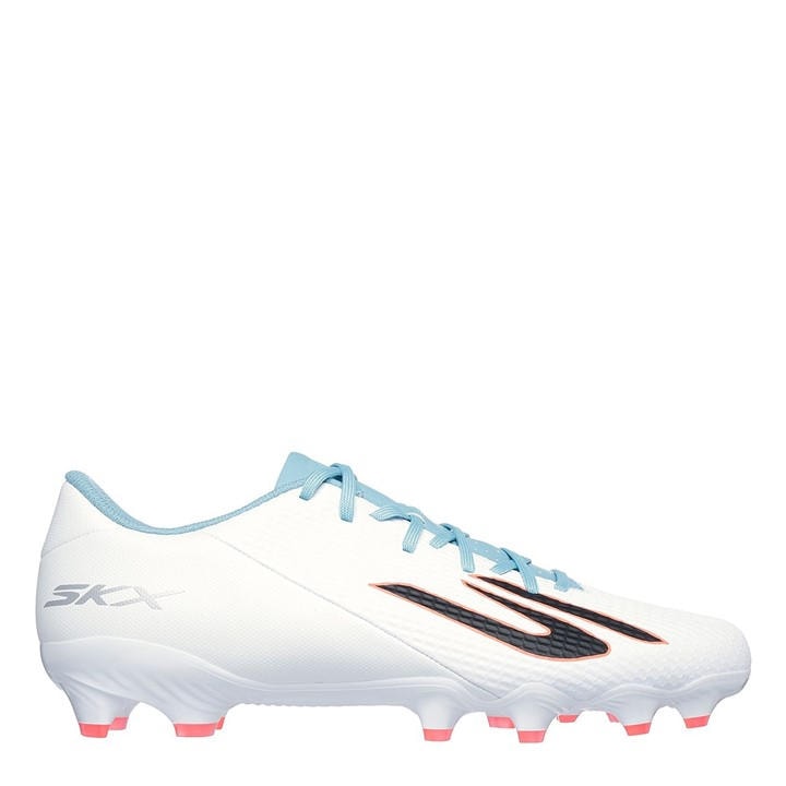 Skechers Men's White Skx.2 Academy  Firm Ground Football Boots in Size 11, Sports Direct