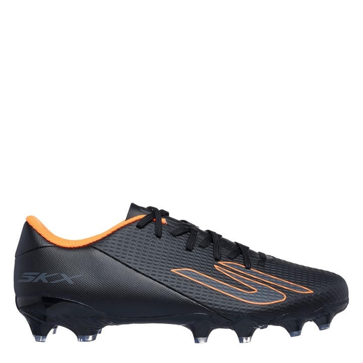 Skechers Men's Black Skx.2 Academy  Firm Ground Football Boots in Size 9, Sports Direct