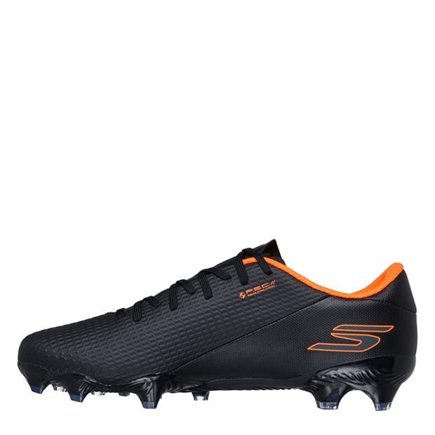 Черно/Оранжево - Skechers - SKX.2 Academy Adults Firm Ground Football Boots