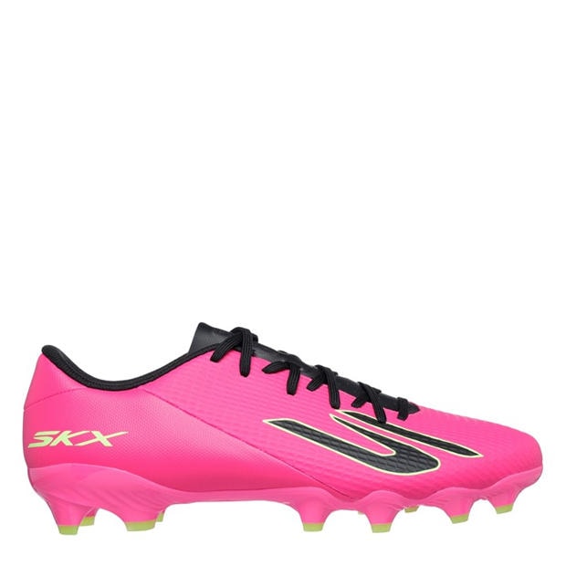 Розово/Черно - Skechers - SKX.2 Academy Adults Firm Ground Football Boots