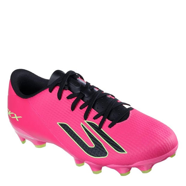 Розово/Черно - Skechers - SKX.2 Academy Adults Firm Ground Football Boots