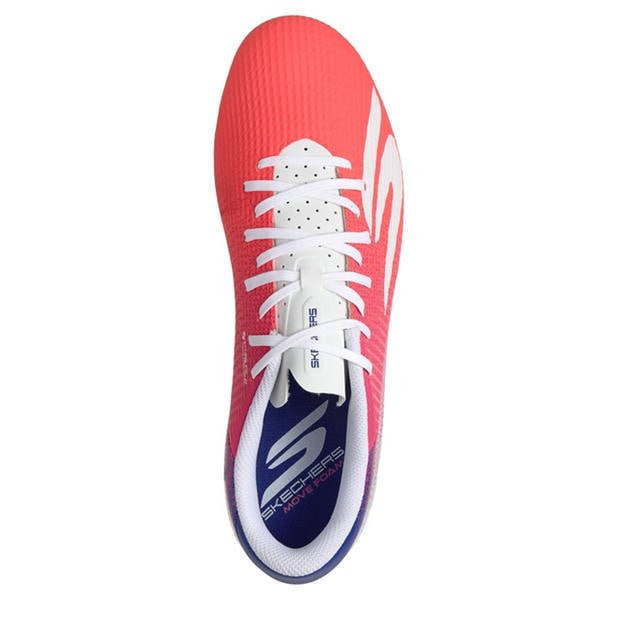 Blue/Pink - Skechers - SKX.2 Academy Adults Firm Ground Football Boots