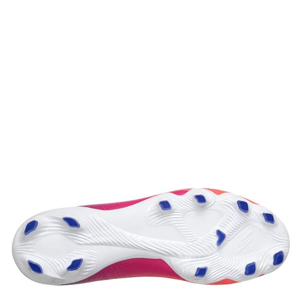 Blue/Pink - Skechers - SKX.2 Academy Adults Firm Ground Football Boots