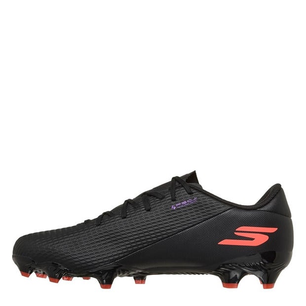 Black/Purple - Skechers - SKX.2 Academy Adults Firm Ground Football Boots