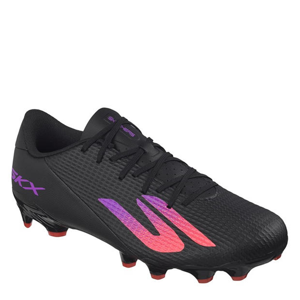 Black/Purple - Skechers - SKX.2 Academy Adults Firm Ground Football Boots