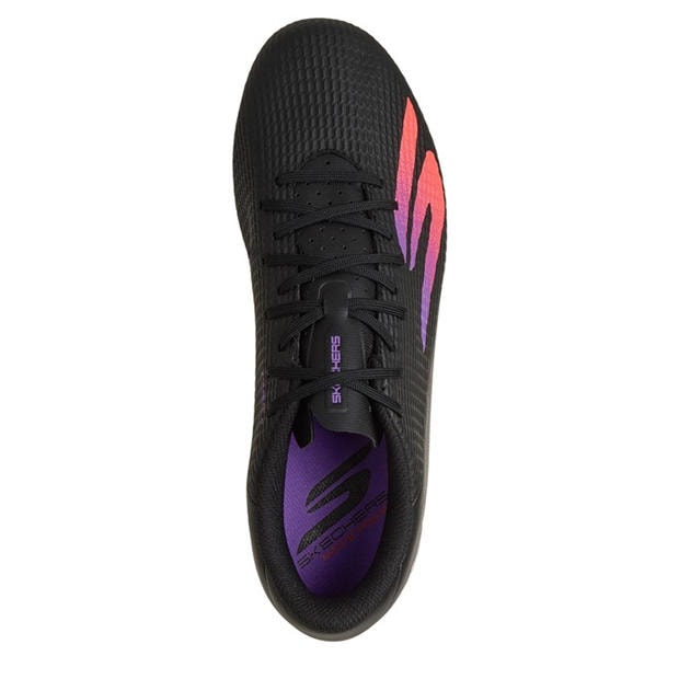 Black/Purple - Skechers - SKX.2 Academy Adults Firm Ground Football Boots