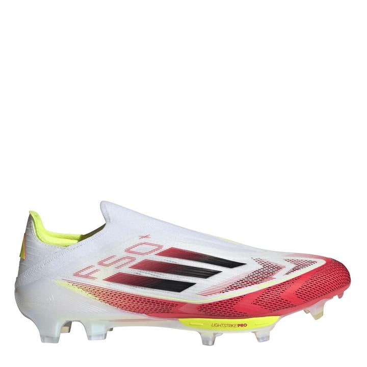 Adidas Men's White F50+ Firm Ground Football Boots