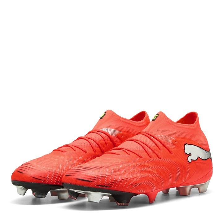 Puma Men's Red Future 9 Ultimate Firm Ground Football Boots in Size 12, Sports Direct