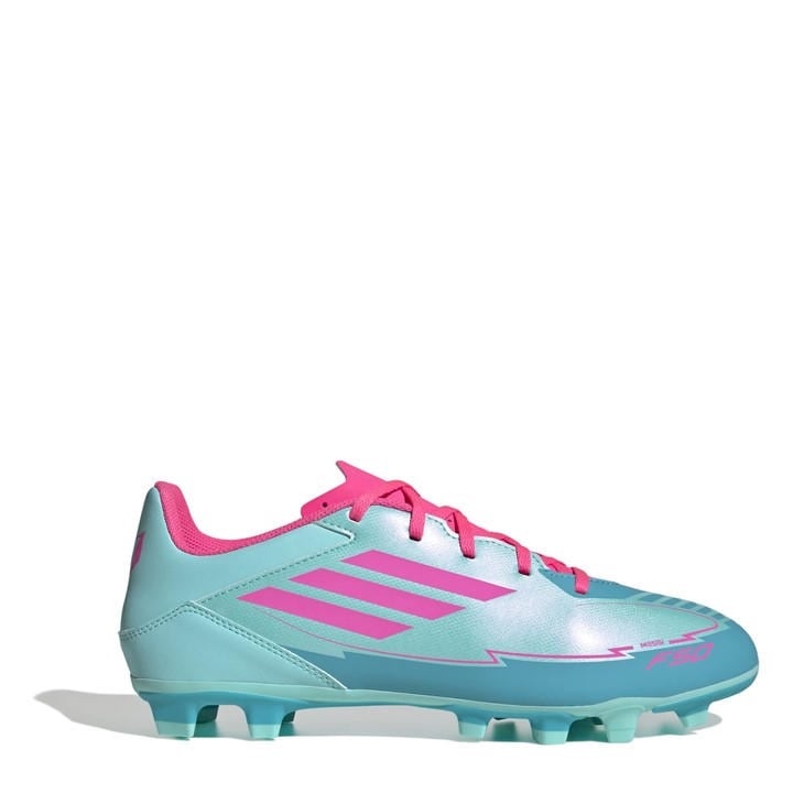 Adidas  Blue F50  Firm Ground Football Boots in Size 9.5, Sports Direct