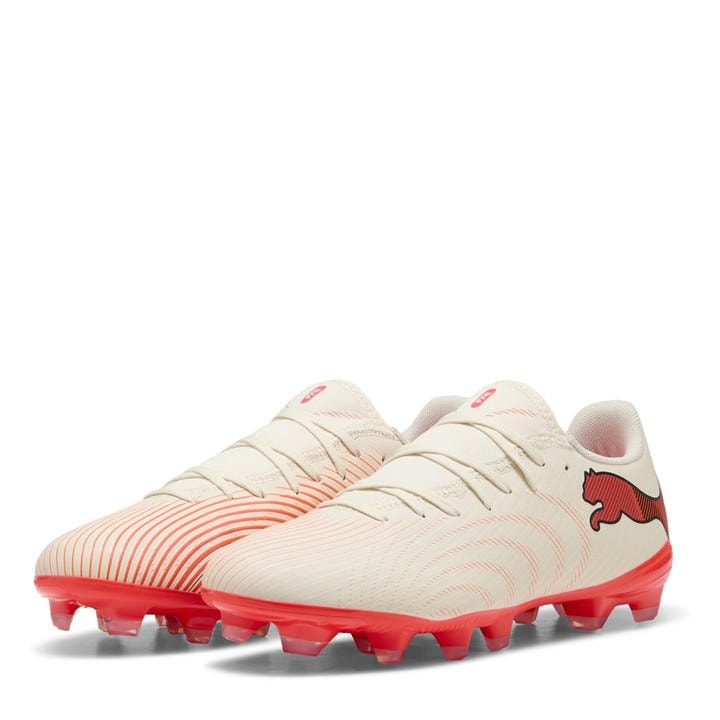 Puma Men's Cream Future  Play Firm Ground Football Boots in Size 9, Sports Direct