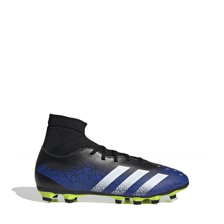 Adidas Men's Blue Predator Freak Club  Firm Ground Football Boots in Size 11.5, Sports Direct