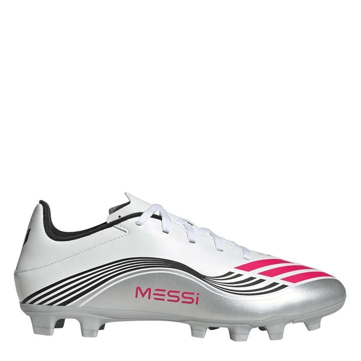 Adidas Men's White F50 Club  Firm Ground Football Boots in Size 7, Sports Direct