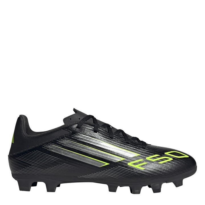 Adidas Men's Black F50 Club  Firm Ground Football Boots in Size 6.5, Sports Direct