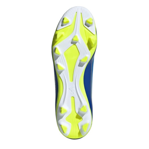 Blue/Yellow - adidas - F50 Club Adults Firm Ground Football Boots