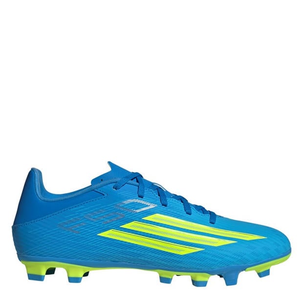 Blue/Yellow - adidas - F50 Club Adults Firm Ground Football Boots
