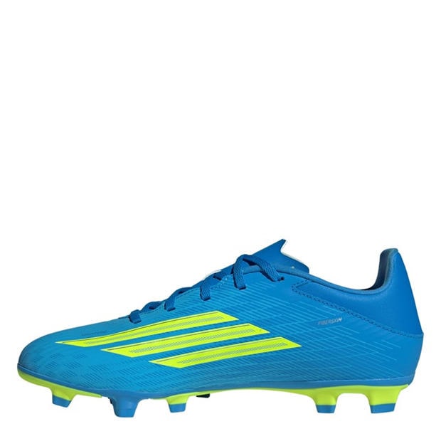 Blue/Yellow - adidas - F50 Club Adults Firm Ground Football Boots