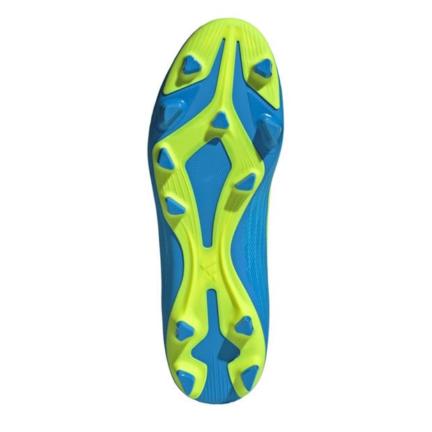Blue/Yellow - adidas - F50 Club Adults Firm Ground Football Boots