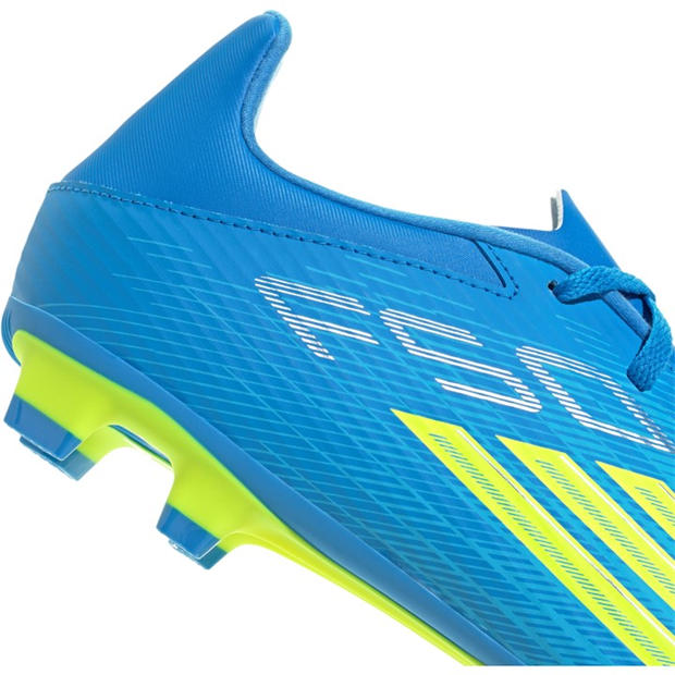 Blue/Yellow - adidas - F50 Club Adults Firm Ground Football Boots
