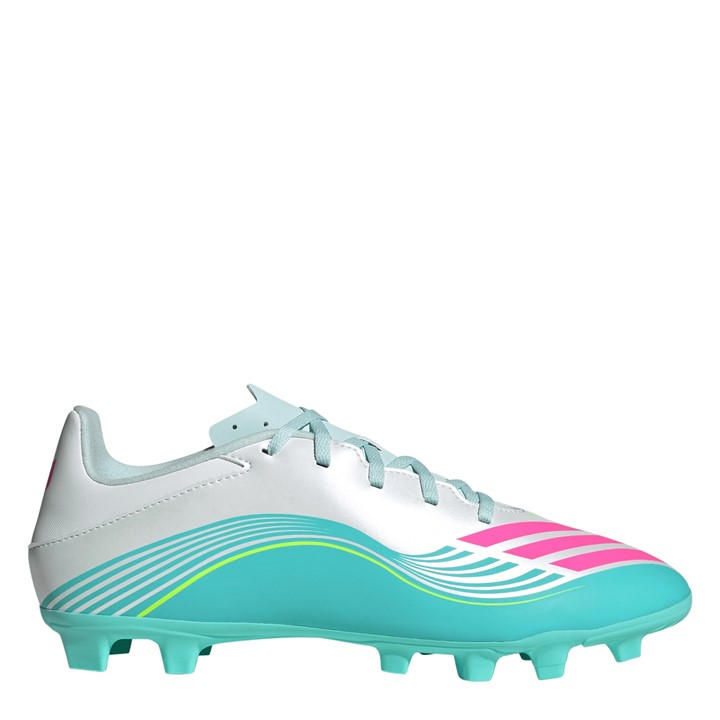 Adidas Men's White F50 Club  Firm Ground Football Boots in Size 8.5, Sports Direct