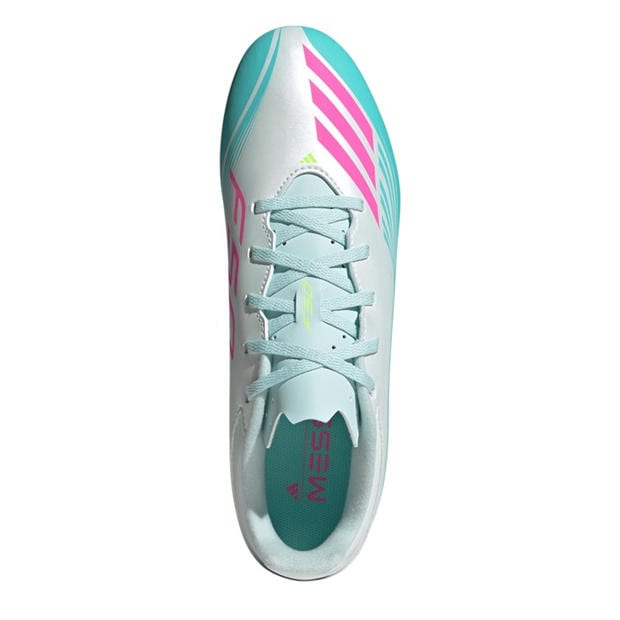 Wht/Pink/Blue - adidas - F50 Club Adults Firm Ground Football Boots
